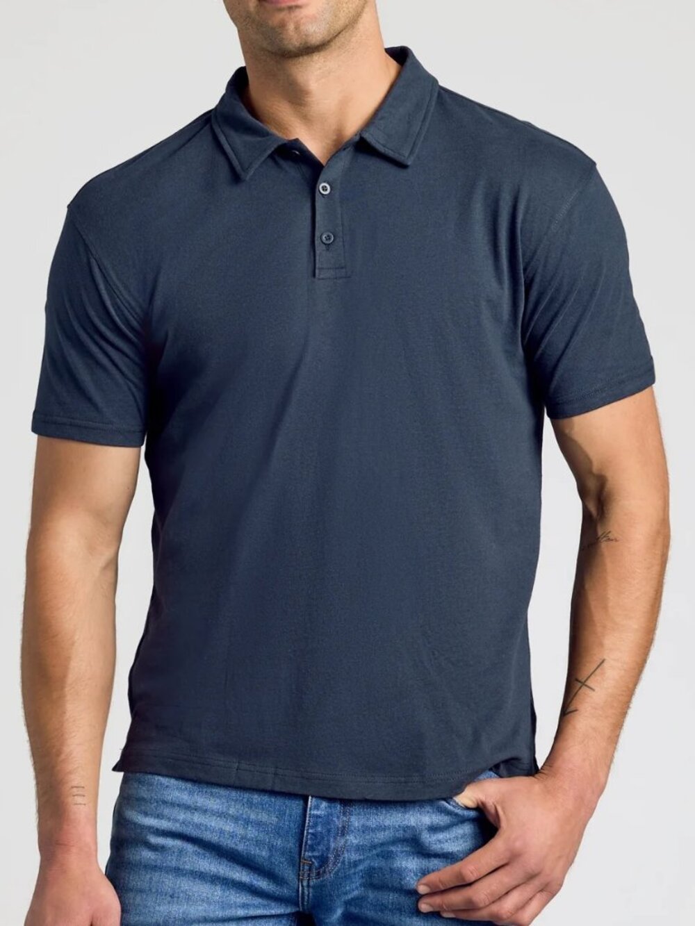 The True Classic Navy Blue Polo Shirt XL